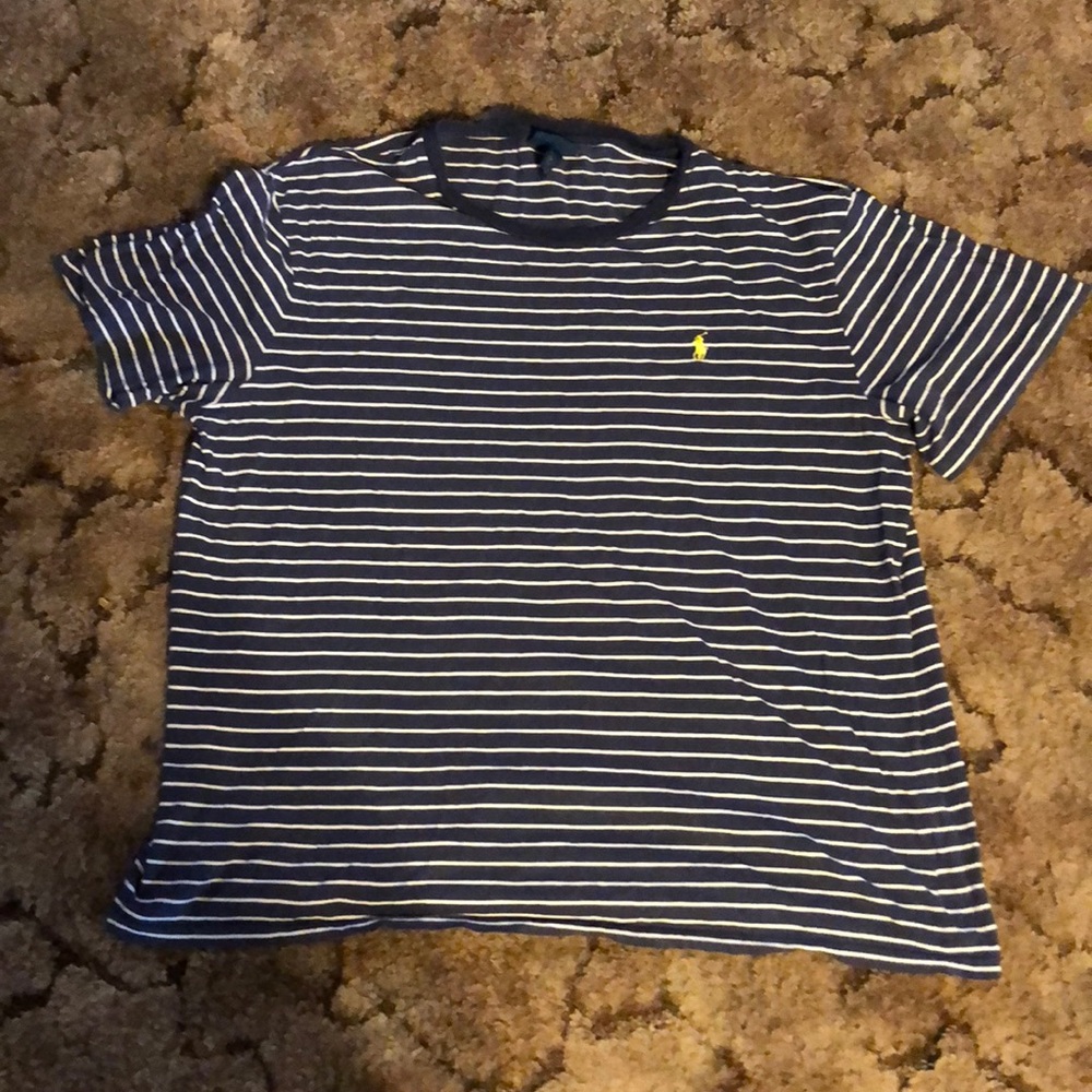 Ralph Lauren blue & white t-shirt